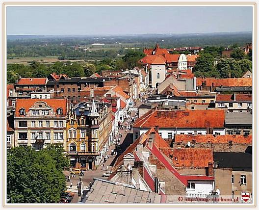 ul. Grudziadzka - Blick vom Turm der Pfarrkirche