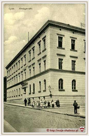 ul. Torunska - Gebäude des Kreisgerichts (einst war hier ein Seminar untergebracht)